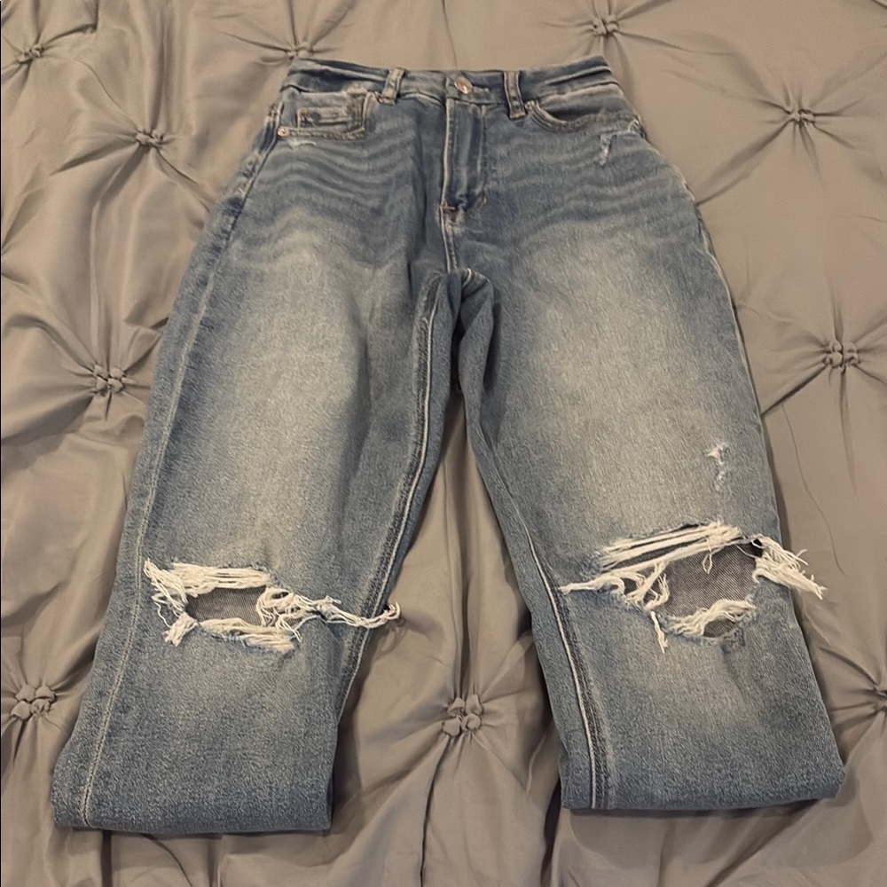 American Eagle Outfitters Blue Boyfriend Jeans